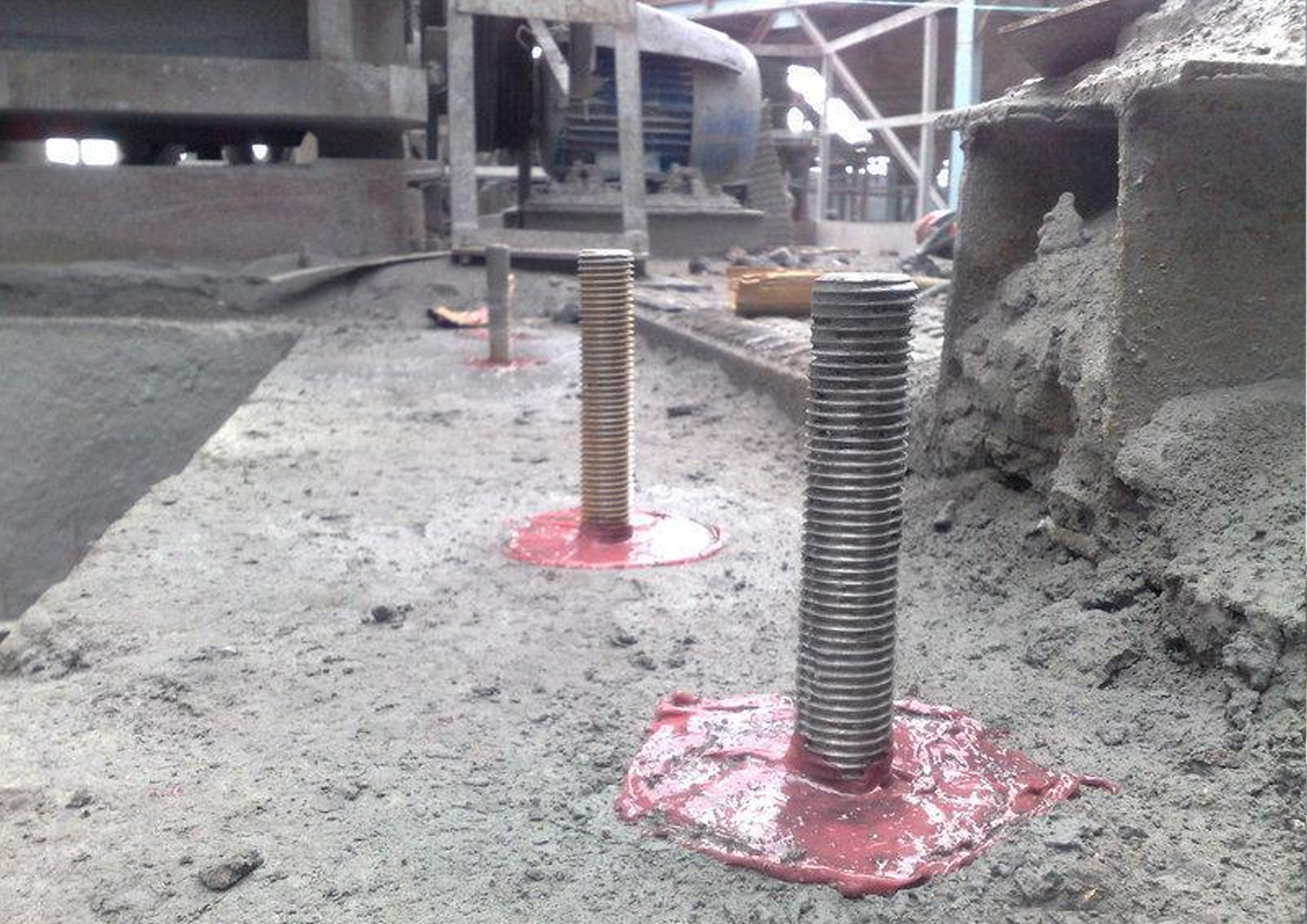 Chemical Concrete Installation